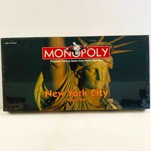 Vintage Monopoly New York City Edition The Big Apple‎ 1998 Board Game New Sealed
